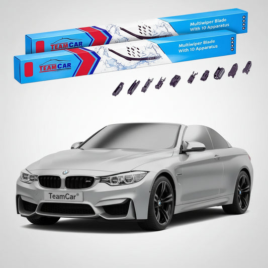 Ștergătoare TeamCar® pentru BMW M4 Cabriolet (F83) 2014–2020 – Set Față Flat Premium
