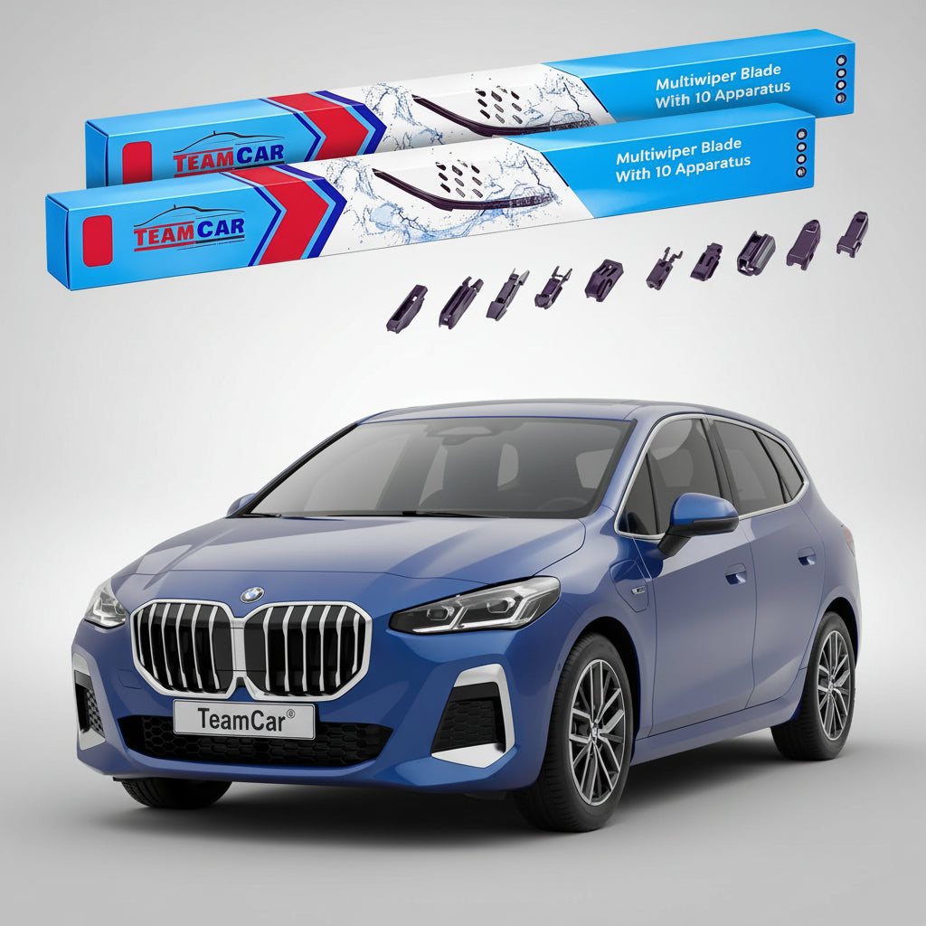 Ștergătoare TeamCar® pentru BMW Seria 2 Active Tourer (U06) 2021–prezent – Set Față Flat Premium