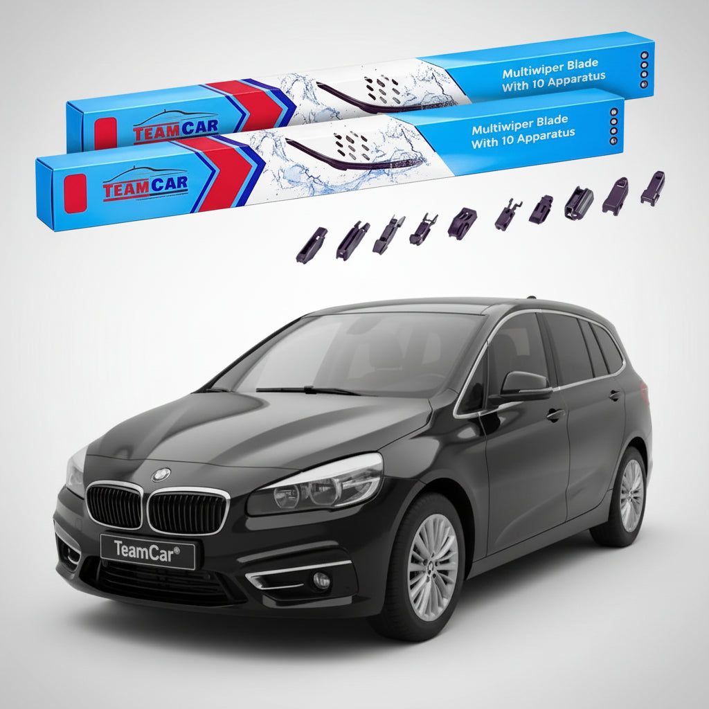 Ștergătoare TeamCar® pentru BMW Seria 2 Gran Tourer (F46) 2014–2022 – Set Față Flat Premium