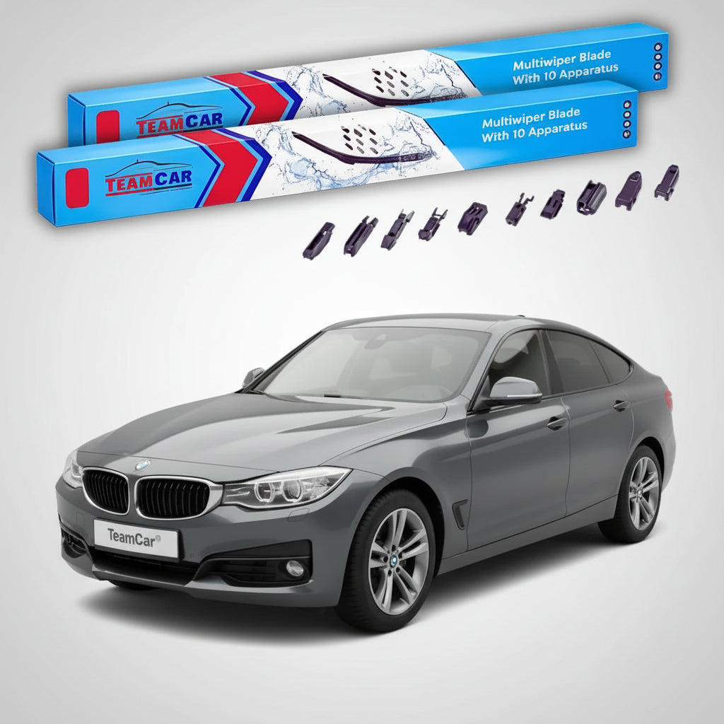 Ștergătoare TeamCar® pentru BMW Seria 3 Gran Turismo (F34 GT) 2013–2020 – Set Față Flat Premium