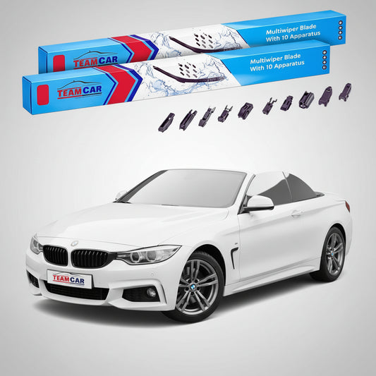 Ștergătoare TeamCar® pentru BMW Seria 4 Cabriolet (G23) 2020–prezent – Set Față Flat Premium