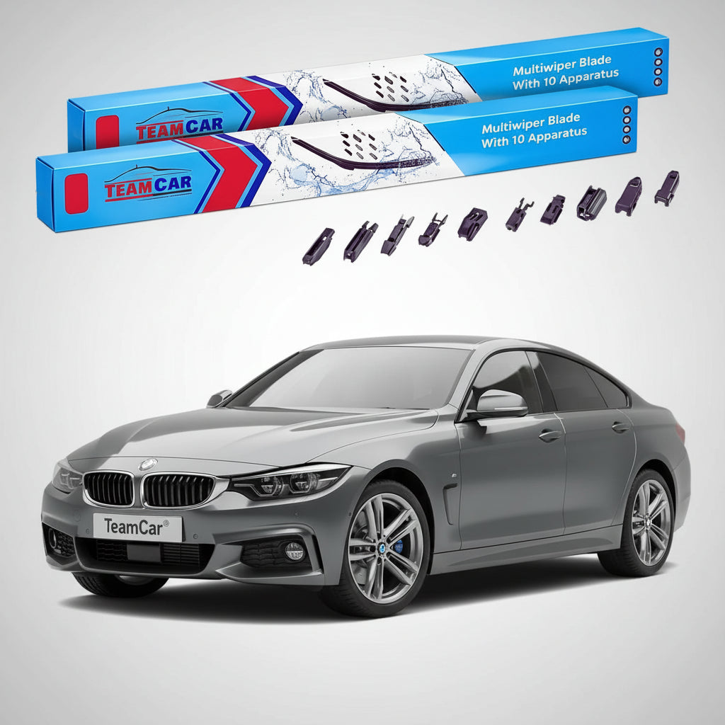 Ștergătoare TeamCar® pentru BMW Seria 4 Gran Coupé (F36) 2014–2021 – Set Față Flat Premium