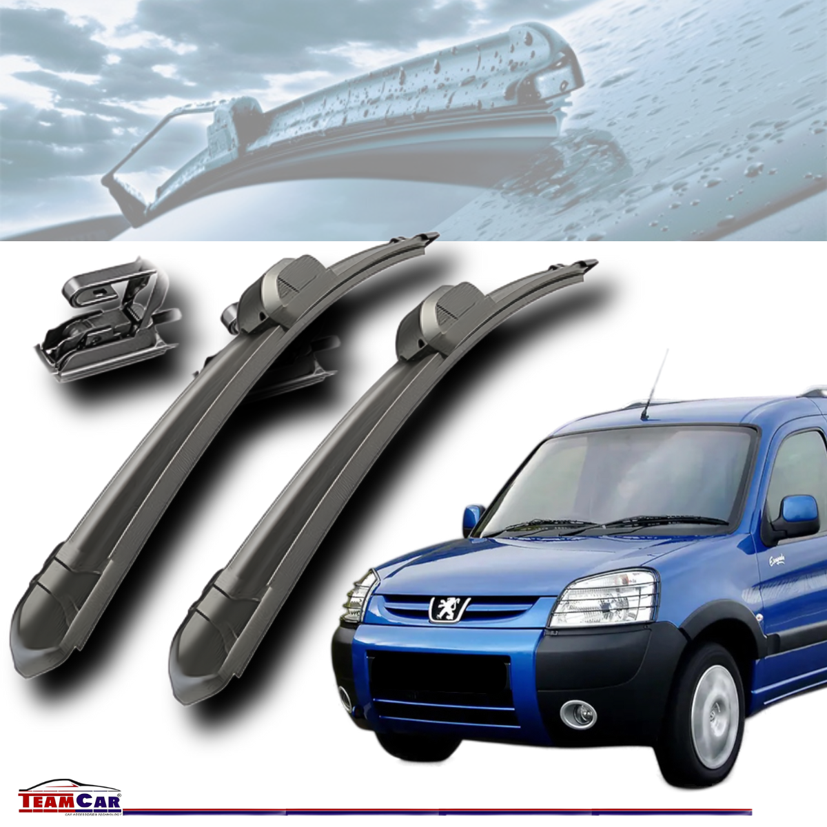 Stergatoare Peugeot Partner I (1996–2008) flat