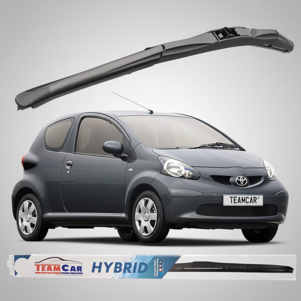Ștergător Hibrid TeamCar® Toyota Aygo 3 uși (2005–2014) | Față