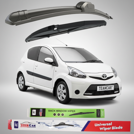 Ștergătoare TeamCar® Toyota Aygo (2005–2014) | Set Complet