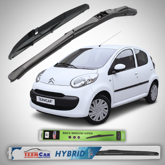Ștergătoare Hibride TeamCar® Citroen C1 5 uși (2005–2009) | Set Complet