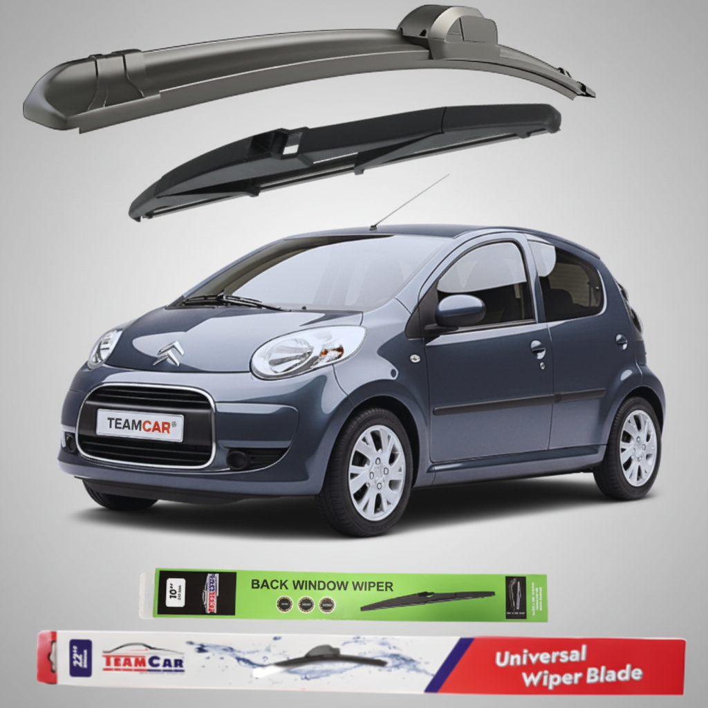 Ștergătoare TeamCar® Citroen C1 Facelift 5 uși (2009–2012) | Set Complet