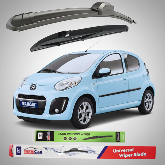 Ștergătoare TeamCar® Citroen C1 Facelift II 5 uși (2012–2014) | Set Complet