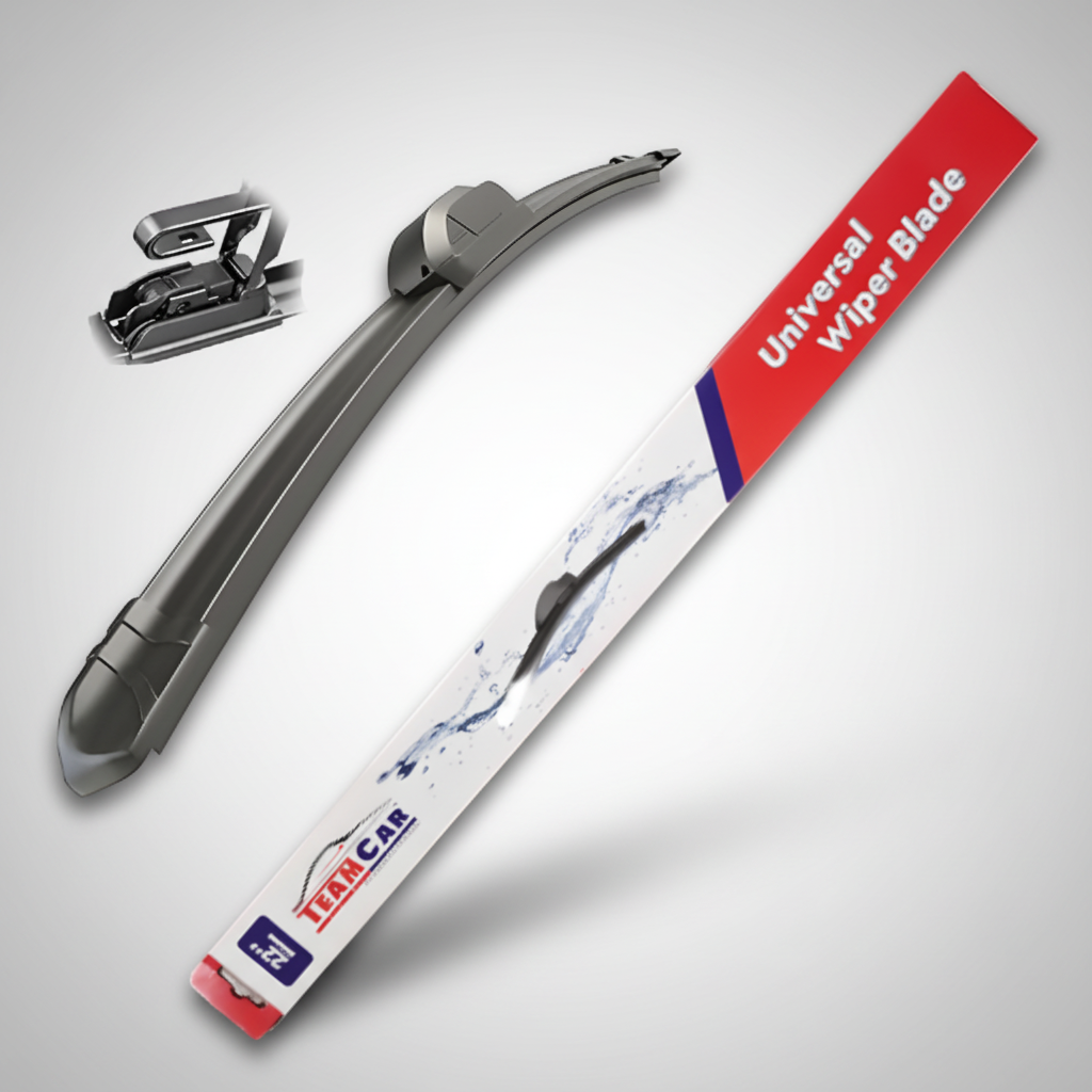 ștergător flat teamcar universal cu imagine a prinderii hook de aproape
