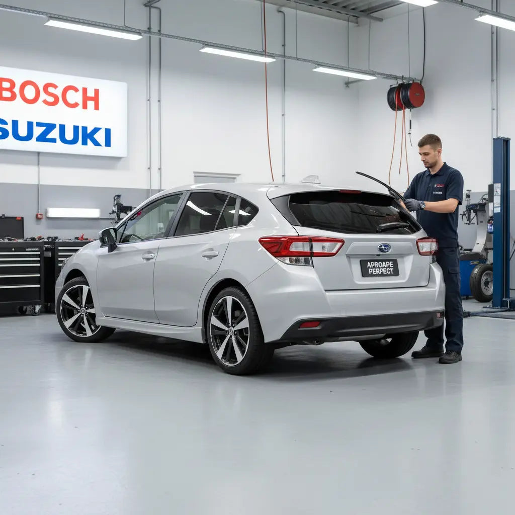 Schimbare Ștergător Lunetă Bosch Rear H306 (Twin) la Subaru Impreza Hatchback [GT_]