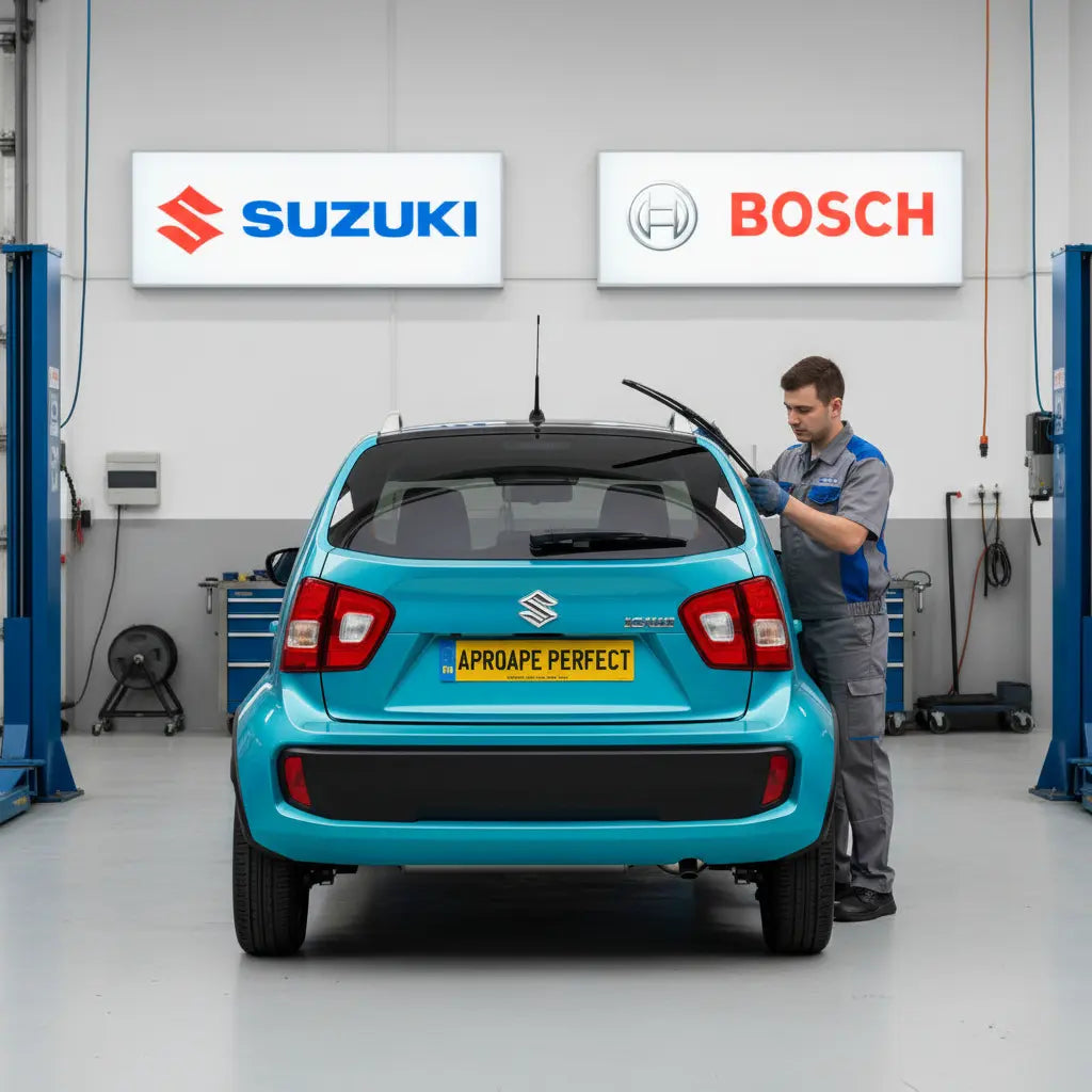 Schimbare Ștergător Lunetă Bosch Rear H306 (Twin) la Suzuki Ignis III [MF / FF]