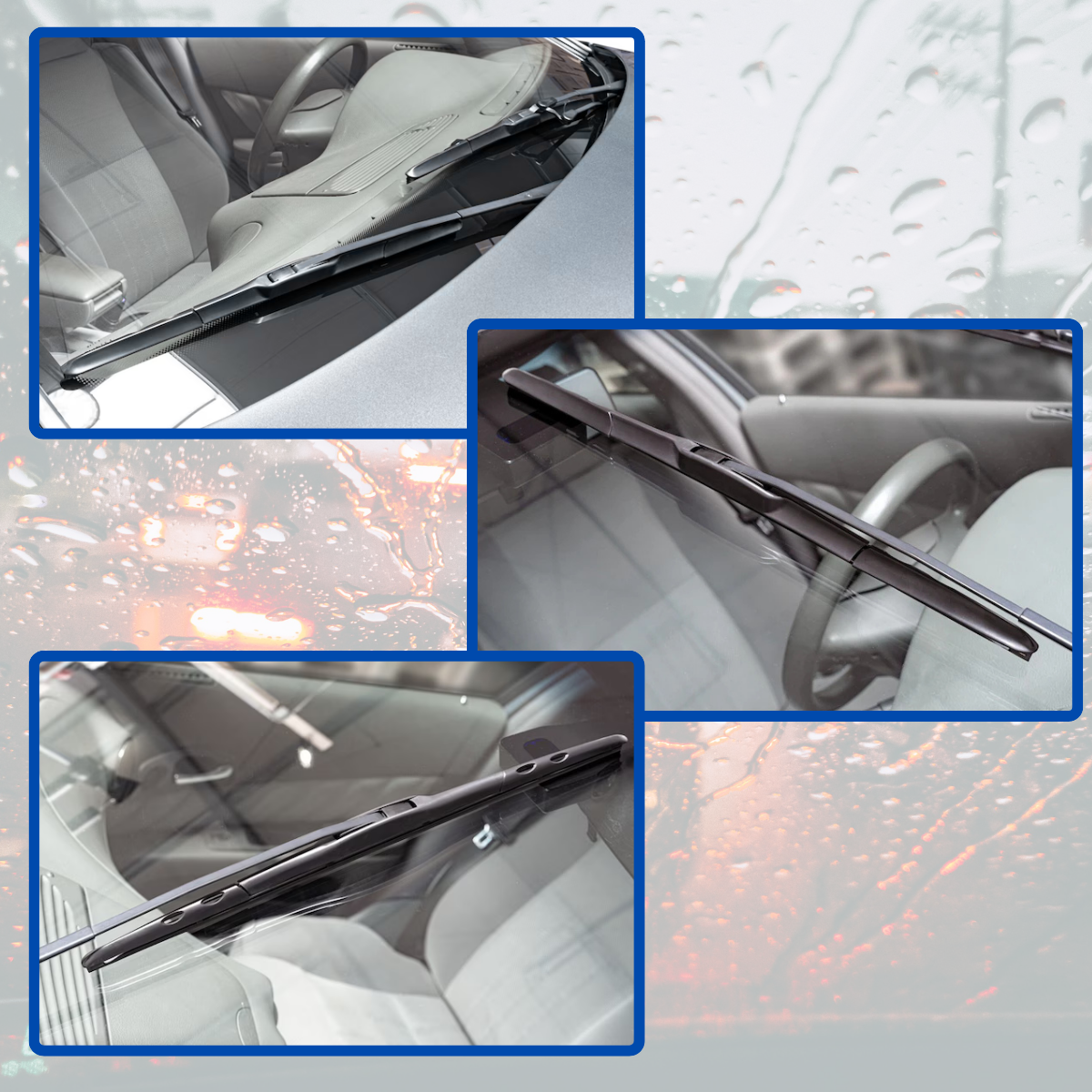 Ștergătoare TeamCar® Dacia Logan I (2004–2012) – Hybrid - Set față