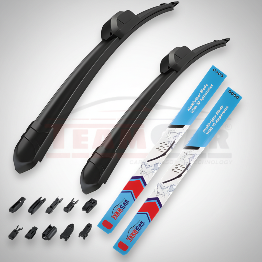 set de ștergătoare universale flat teamcar.