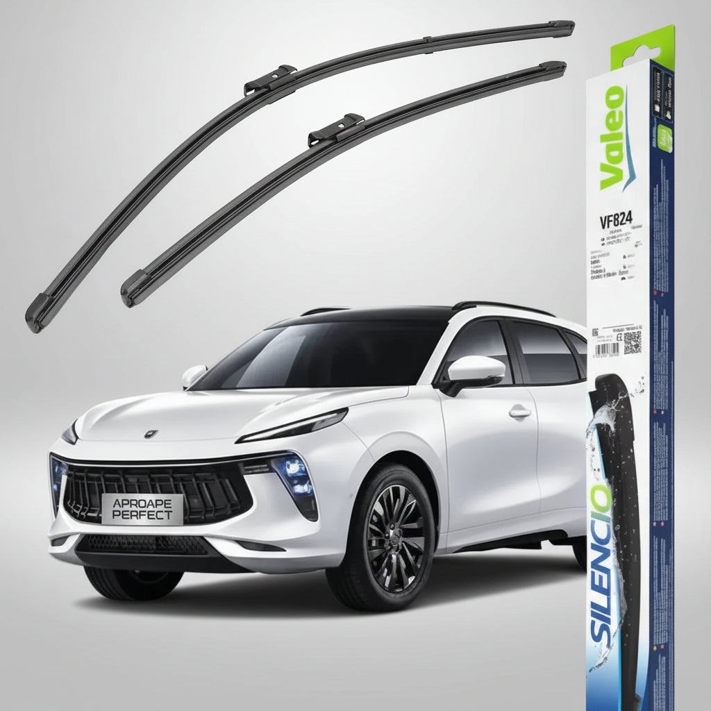 Ștergătoare Forthing T5 EVO 2021→ – Valeo Silencio Xtrm VF824 | Set Față 600+450mm