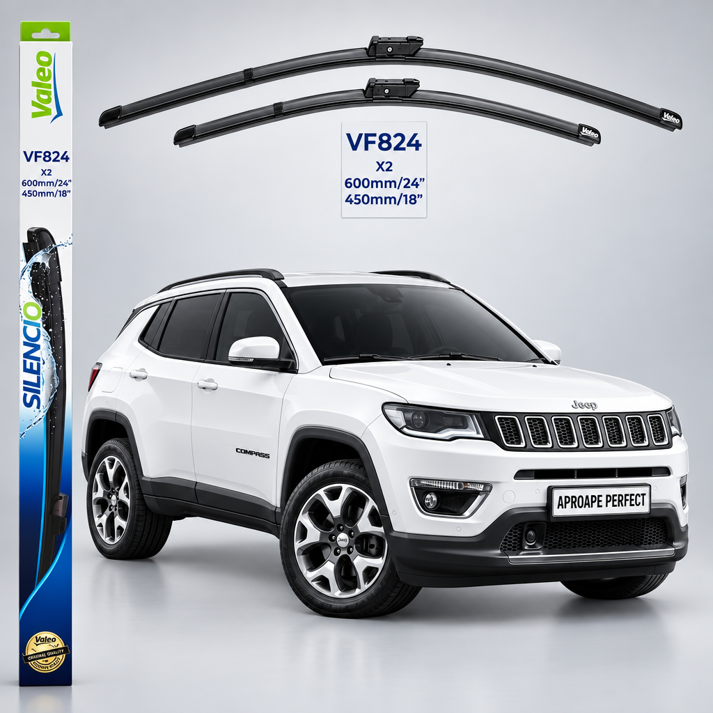 Ștergătoare Jeep Compass (MP, M6, MV, M7) 2016→ 