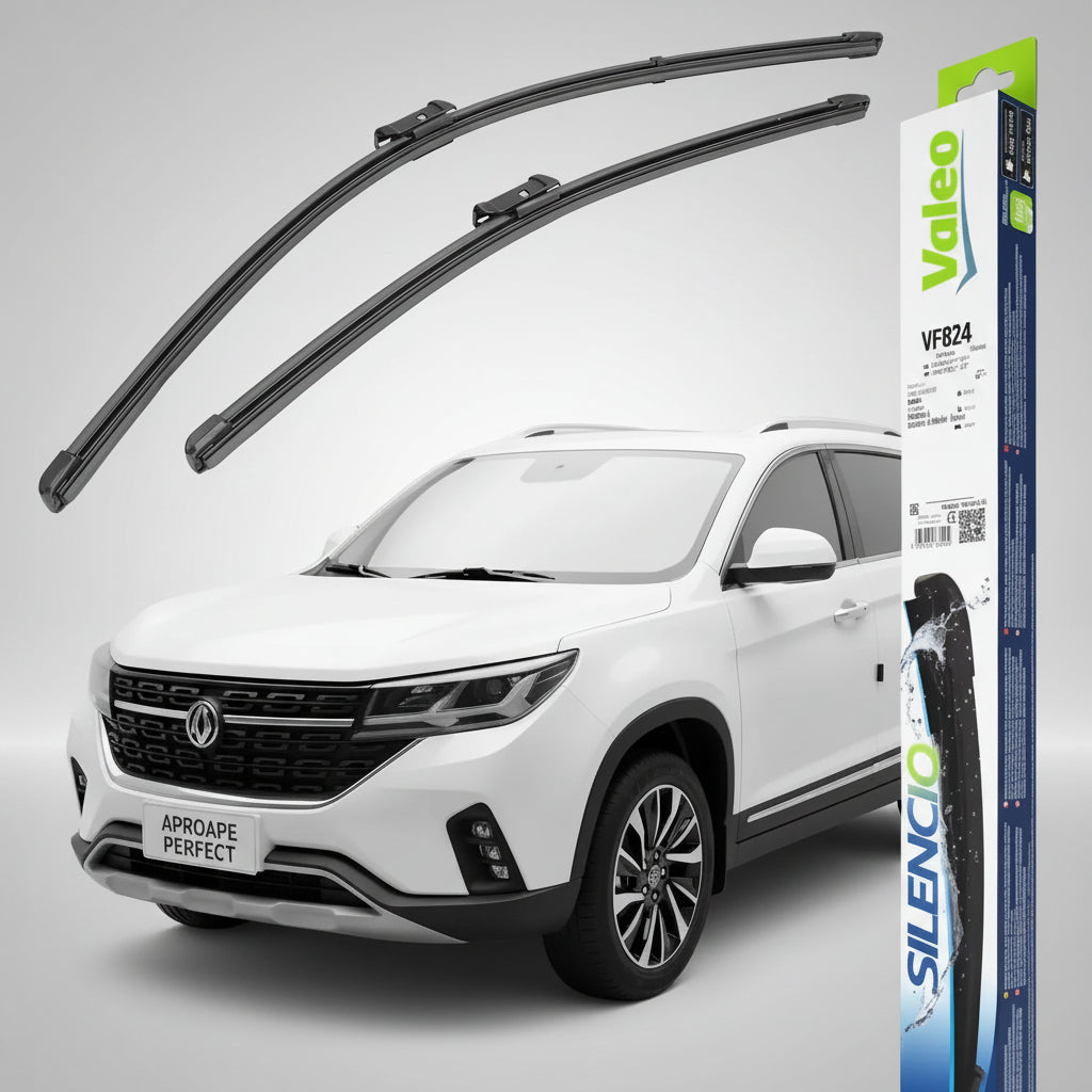 Ștergătoare Forthing T5 2018→ – Valeo Silencio Xtrm VF824 | Set Față 600+450mm