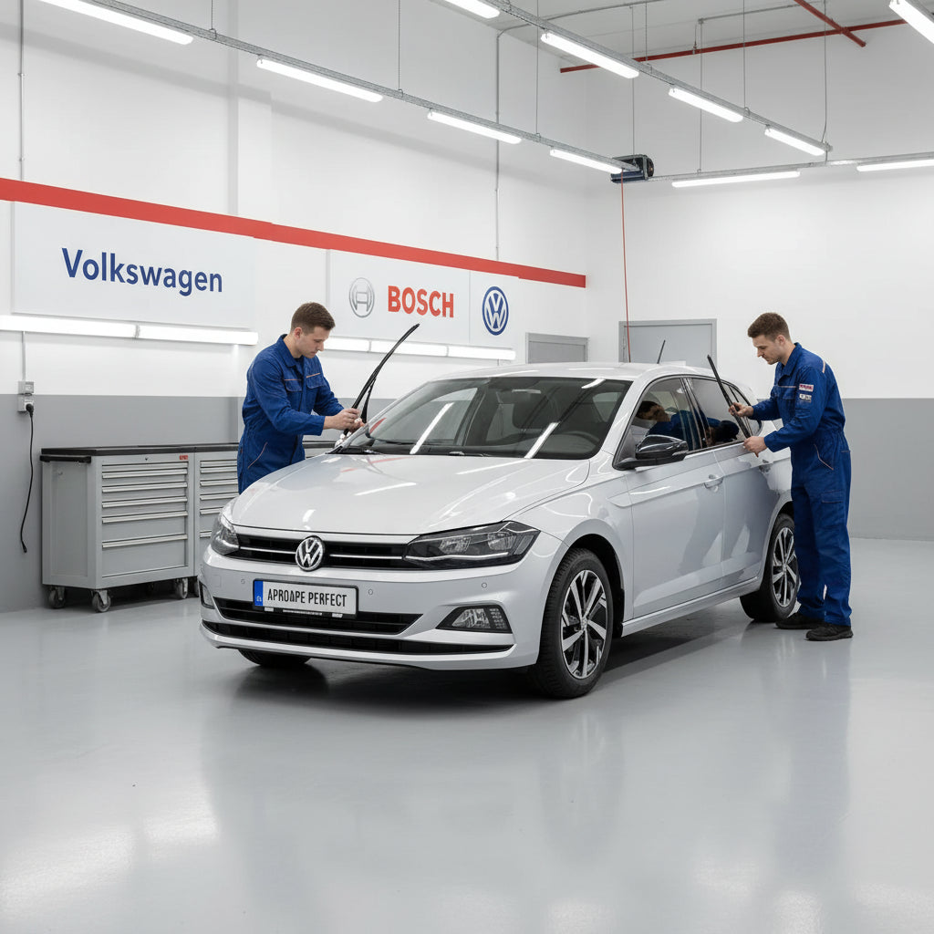 Schimbare Ștergătoare față pentru VW Polo VI (AW1, BZ1, AE1) 2017+ | Bosch Aerotwin A863S