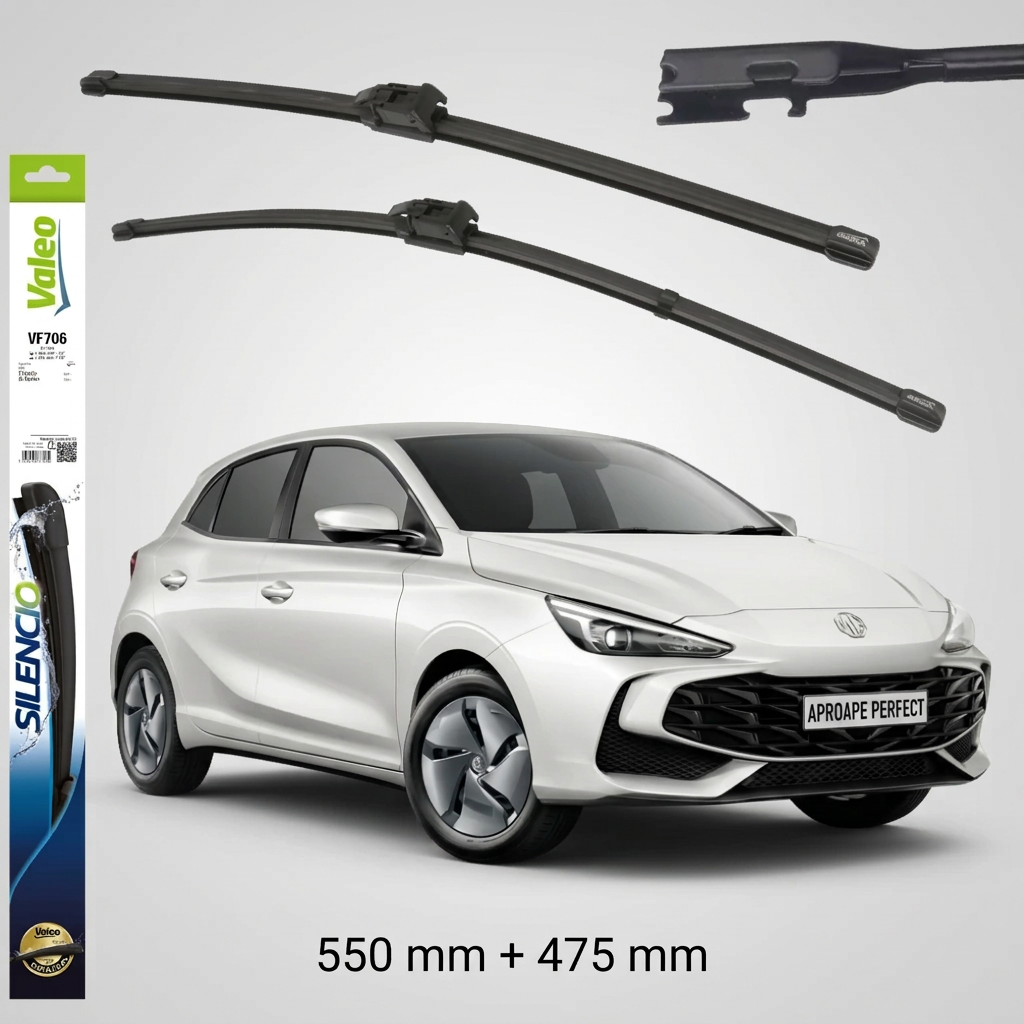 Ștergătoare MG 3 (ZP2_) 2024+ | Set Față Valeo Silencio VF706 577706