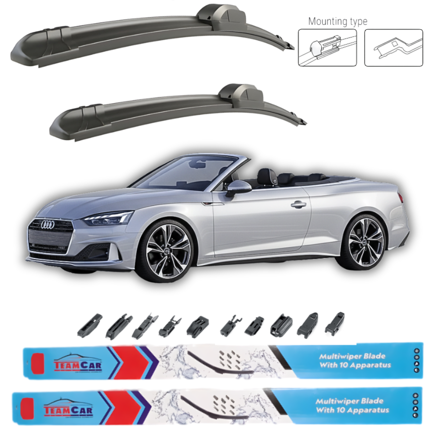 Stergatoare Audi A5 Cabrio (F57) 2019-2024 – Set fata
