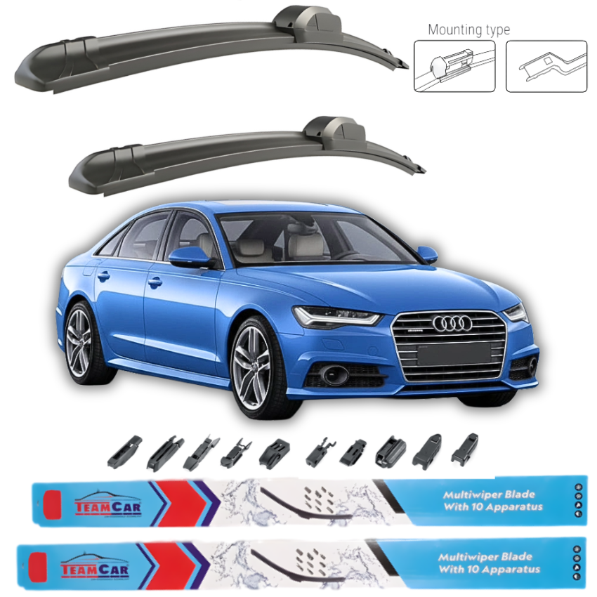 Stergatoare Audi A6 (C7, 4G2) 2016-2018 – Set fata Flat