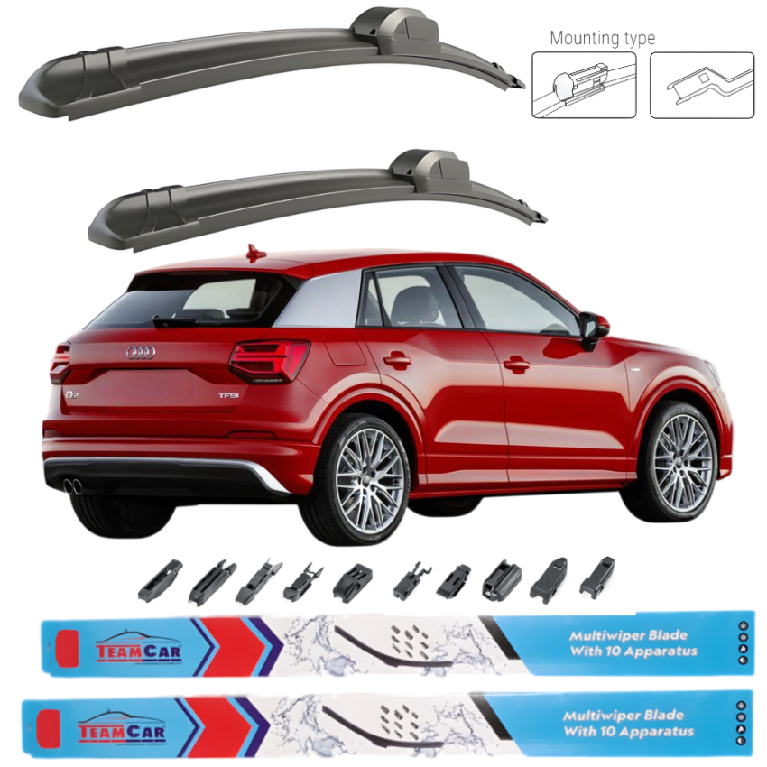 Scheibenwischer Audi Q2 (GAB) 2016-2020 – Frontset