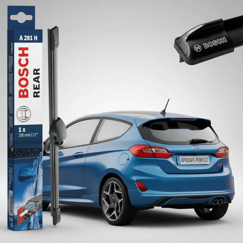 Hátsó ablaktörlő Ford Fiesta VII (HJ, HF) 2017+ modellhez | Bosch Aerotwin hátsó A281H