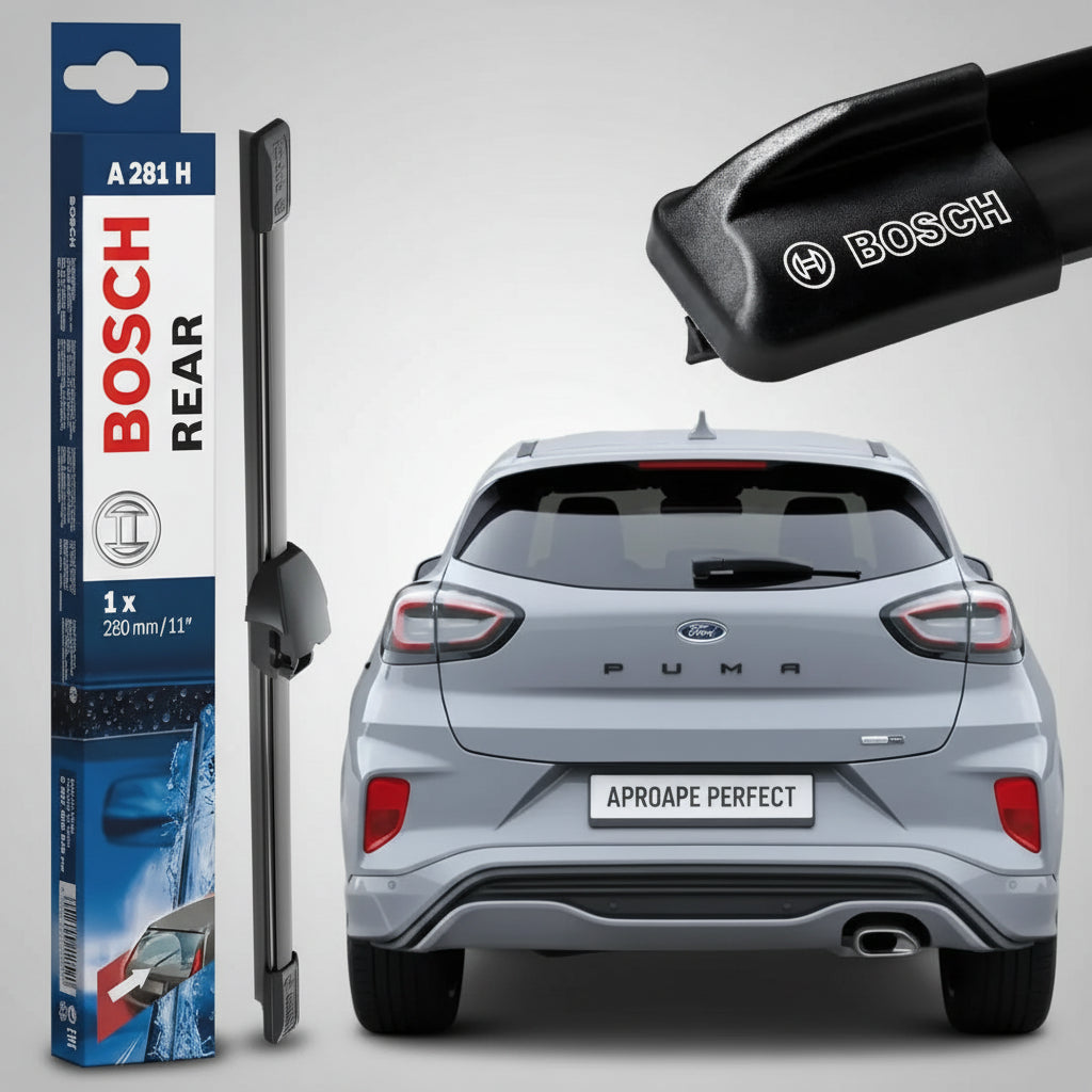 Hátsó ablaktörlő Ford Puma (J2K, CF7) 2019+ modellhez | Bosch Aerotwin hátsó A281H