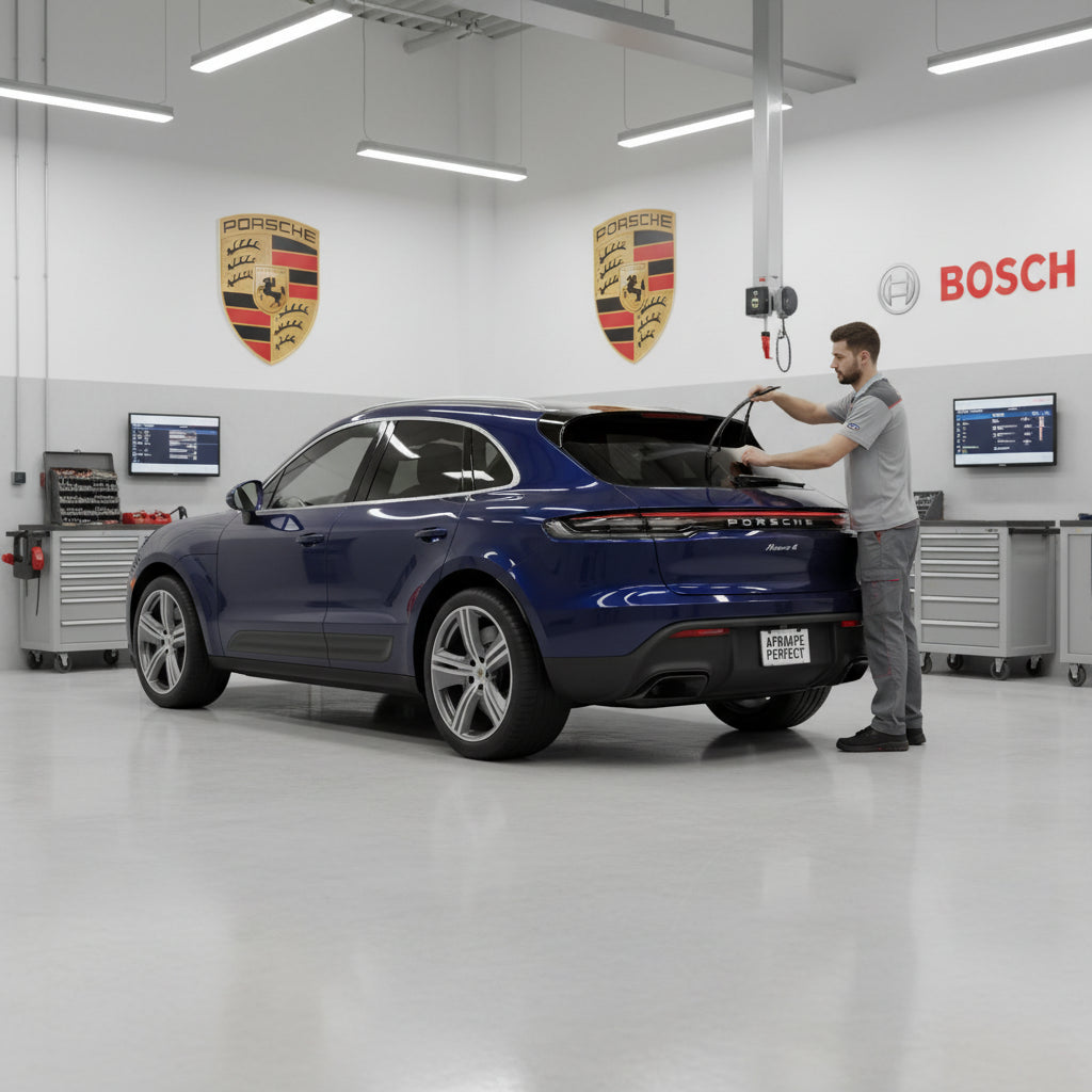 Porsche Macan Electric (XAB) hátsó ablaktörlő csere | Bosch Aerotwin Rear A281H