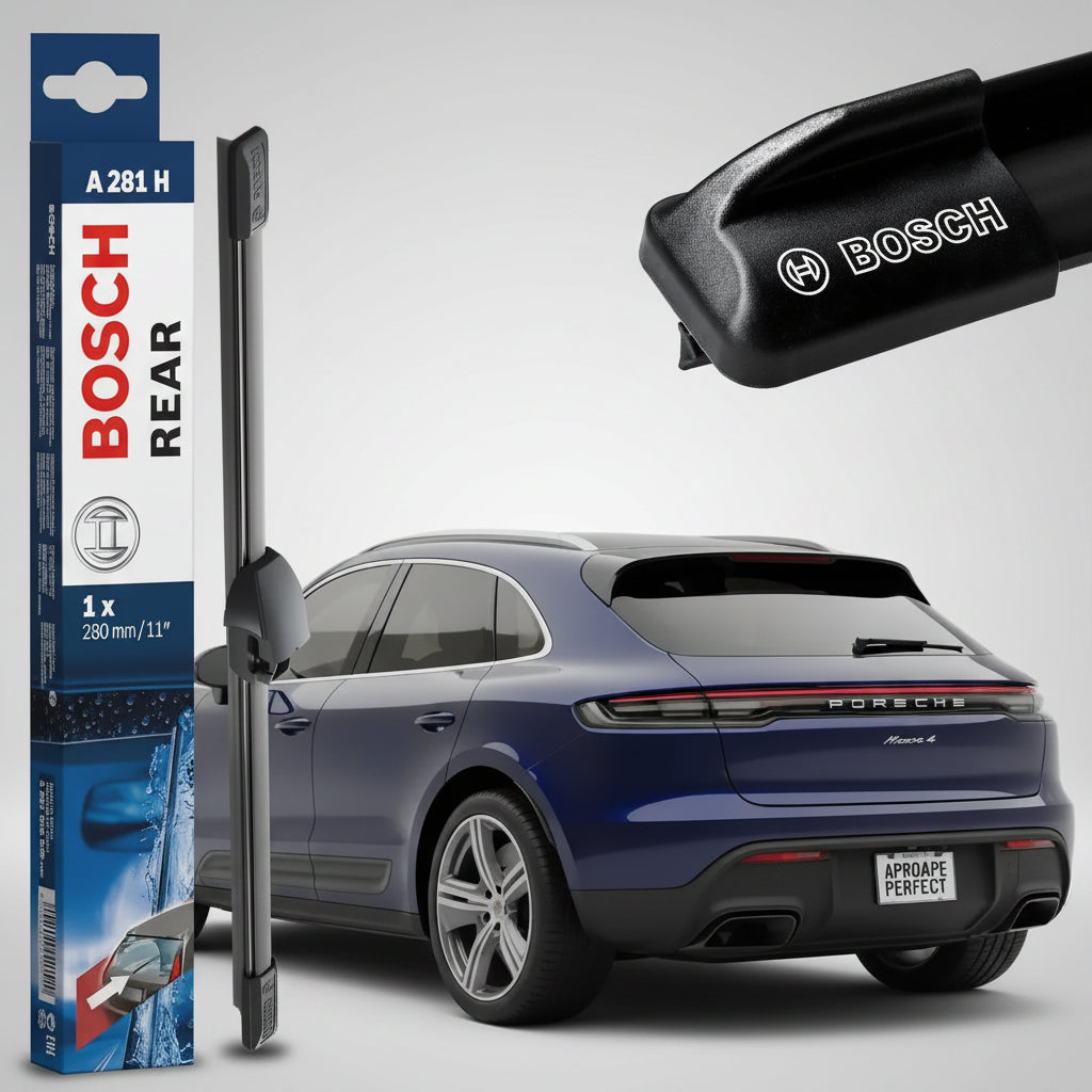 Hátsó ablaktörlő Porsche Macan Electric (XAB) 2024+ modellhez | Bosch Aerotwin hátsó A281H
