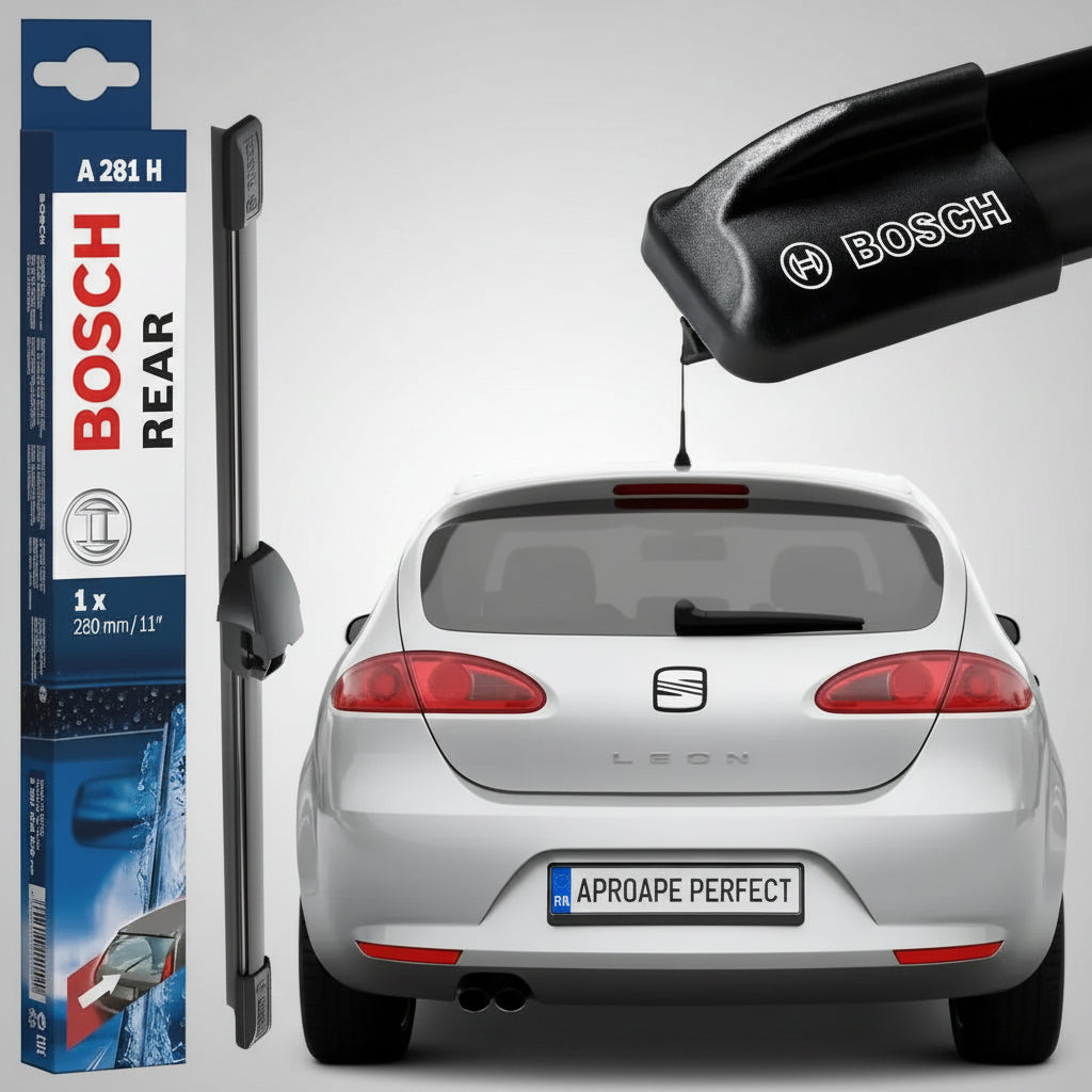 Ștergător Lunetă pentru SEAT Leon (1P1) 2005-2013 | Bosch Aerotwin Rear A281H