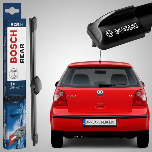 Ștergător Lunetă pentru VW Polo IV (9N, 9A) 2001-2009 | Bosch Aerotwin Rear A281H