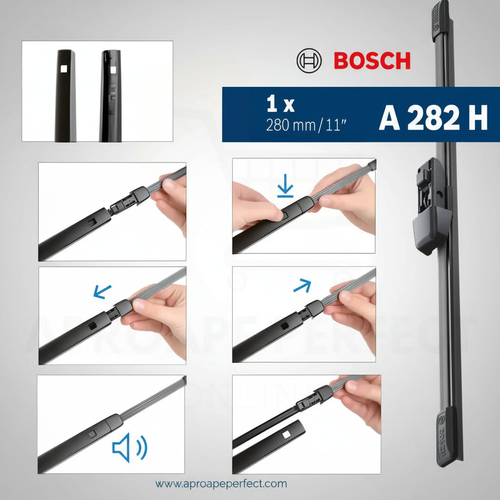 Ghid vizual montaj Bosch Rear A282H