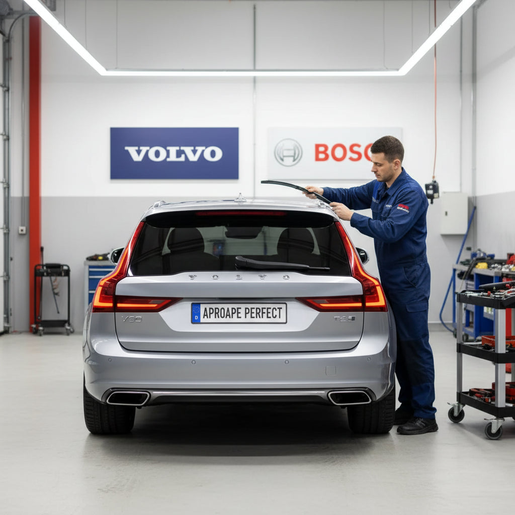 Schimbare Ștergător Lunetă pentru Volvo V90 II Cross Country (236) 2016+ cu Bosch Aerotwin Rear A351H