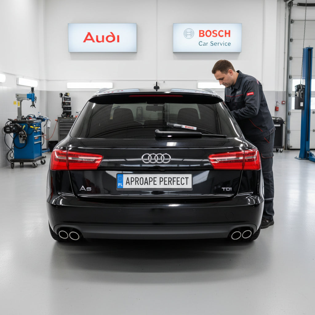 Audi A6 C7 Avant (4G5, 4GD) 2011-2018 hátsó ablaktörlő csere | Bosch A403H 400mm