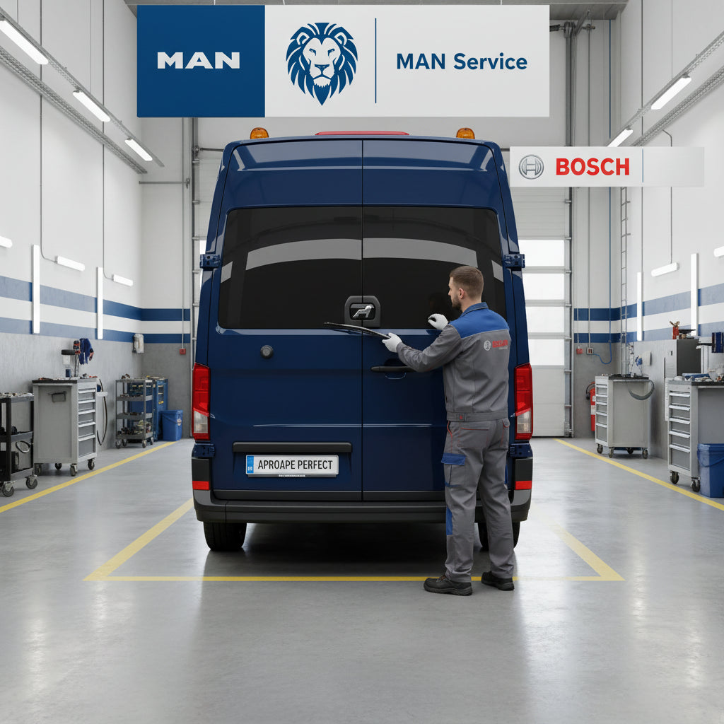 Schimbare Ștergător Lunetă la MAN TGE Van (Dubă) 2017-Prezent | Bosch A403H 400mm