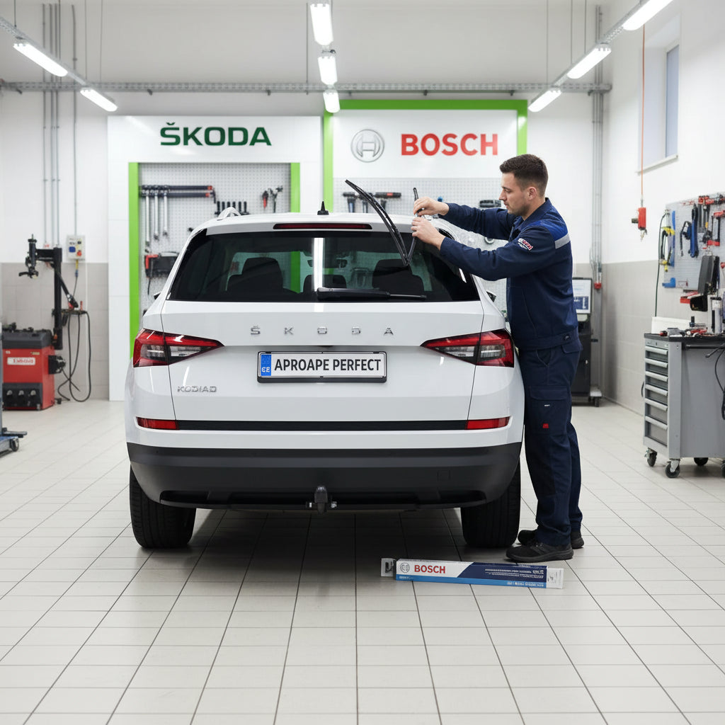 Schimbare Ștergător Lunetă la Skoda Kodiaq (NS7) 2016-Prezent | Bosch A403H 400mm