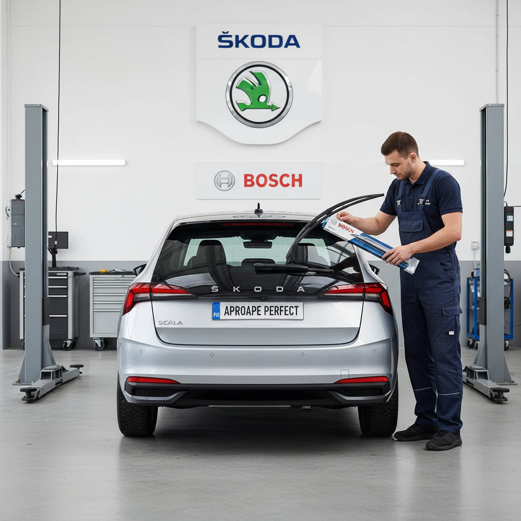 Schimbare Ștergător Lunetă la Skoda Scala (NW1) 2019-Prezent | Bosch A403H 400mm