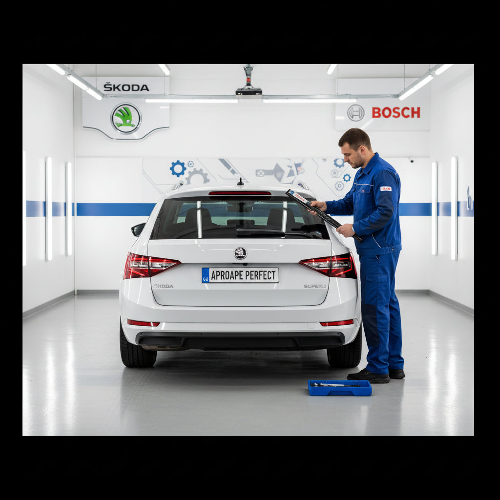 Schimbare Ștergător Lunetă la Skoda Superb III Combi (3V5) 2015-Prezent | Bosch A403H 400mm