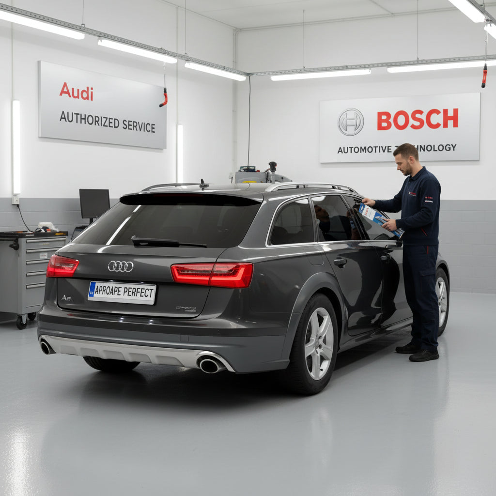Audi A6 Allroad C7 (4GH, 4GJ) 2012-2018 hátsó ablaktörlő csere | Bosch A403H 400mm