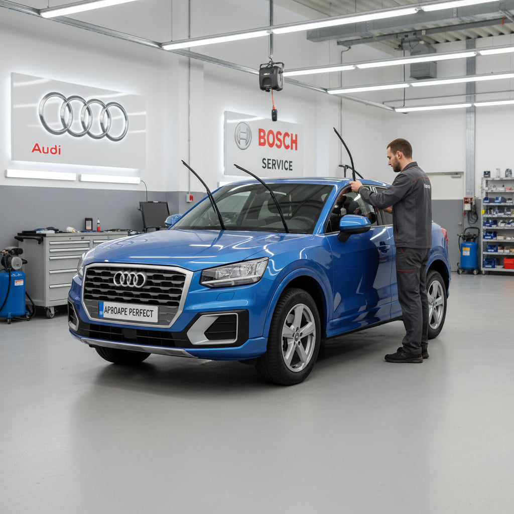 Schimbare Ștergătoare față la Audi Q2 (GAB, GAG) 2016+ | Bosch Aerotwin A863S