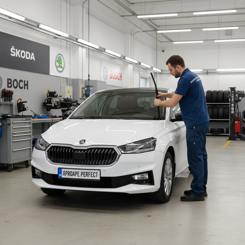 Schimbare Ștergătoare față la Skoda Fabia IV (PJ3) 2021+ | Bosch Aerotwin A863S