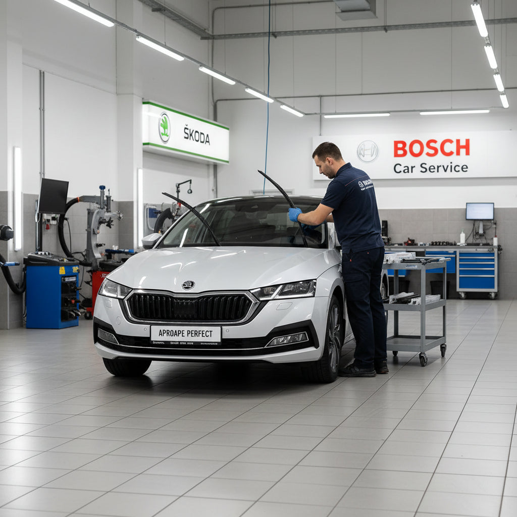 Schimbare Ștergătoare față la Skoda Octavia IV (NX3, NN3, PV3) 2019+ | Bosch Aerotwin A863S
