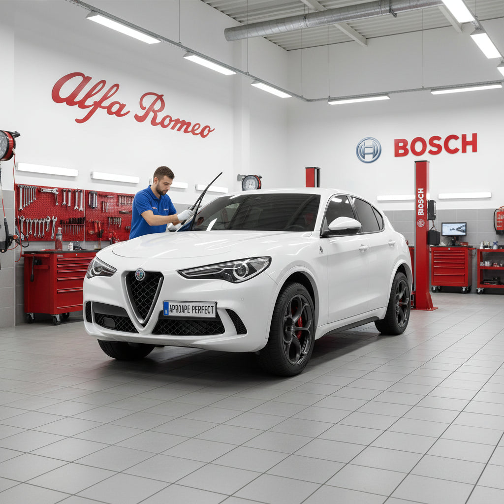 Schimbare Ștergătoare față la Alfa Romeo Stelvio (949) 2016+ | Bosch Aerotwin A863S