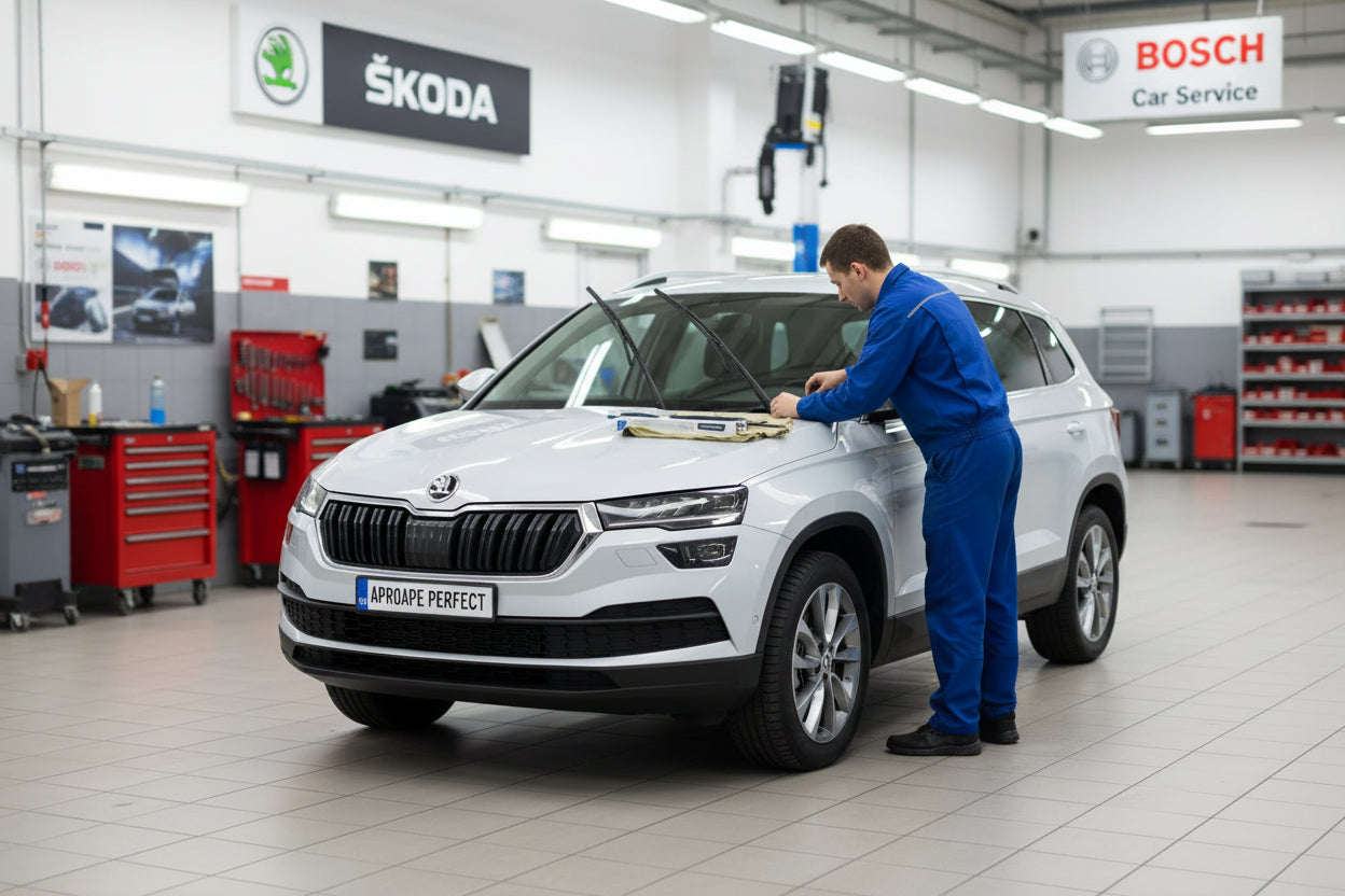 Schimbare Ștergătoare față la Skoda Karoq (NU7, ND7) 2017+ | Bosch Aerotwin A863S