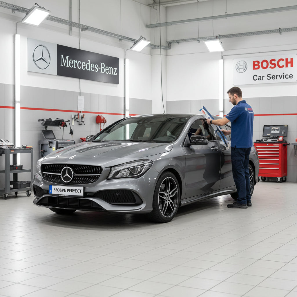 Schimbare Set Ștergătoare Parbriz la Mercedes-Benz CLA Shooting Brake (X117) 2015-2019 | Bosch Aerotwin AM 462 S