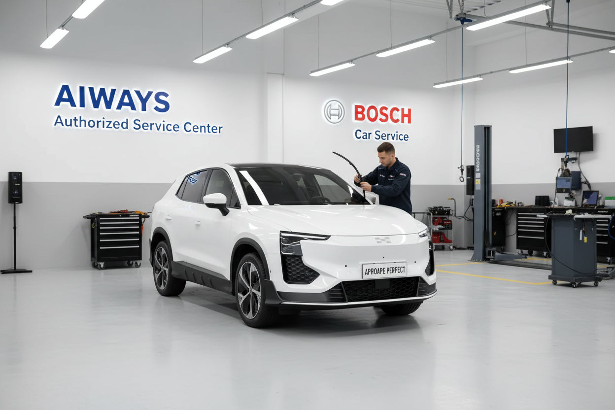 Schimbare Set Ștergătoare Parbriz la AIWAYS U6 2021+ | Bosch Aerotwin AM 462 S