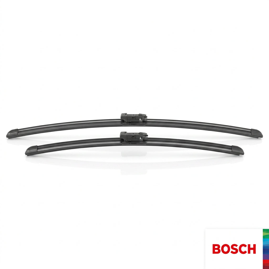 Set două lamele plate Bosch Aerotwin A986S, vedere laterală