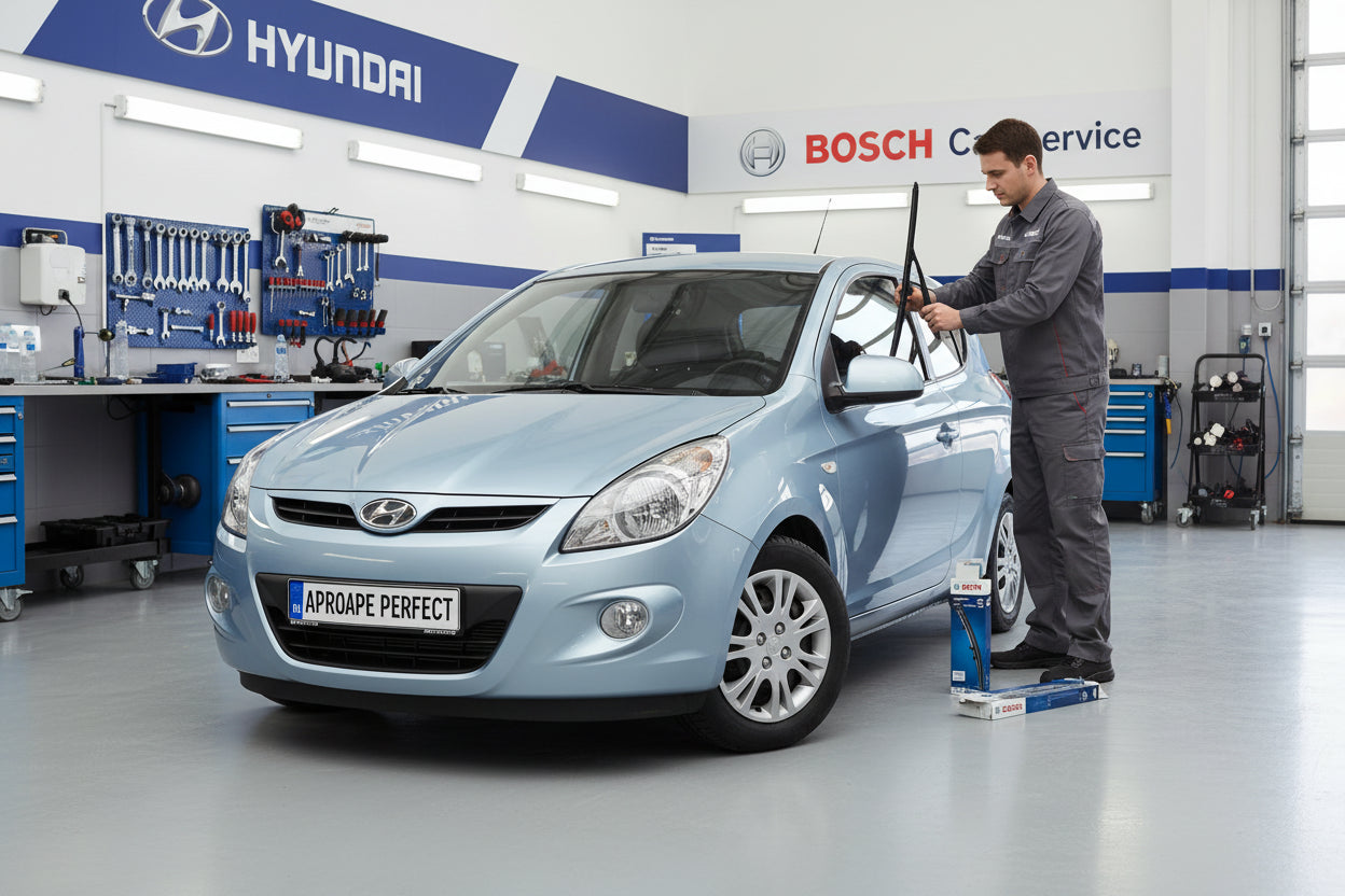 Schimbare Set Ștergătoare Parbriz la Hyundai i20 I (PB, PBT) 2008-Prezent | Bosch AR601S