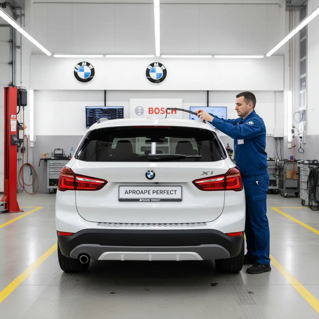 Schimbare Ștergător Lunetă la BMW X1 F48 cu Bosch Aerotwin Rear A332H