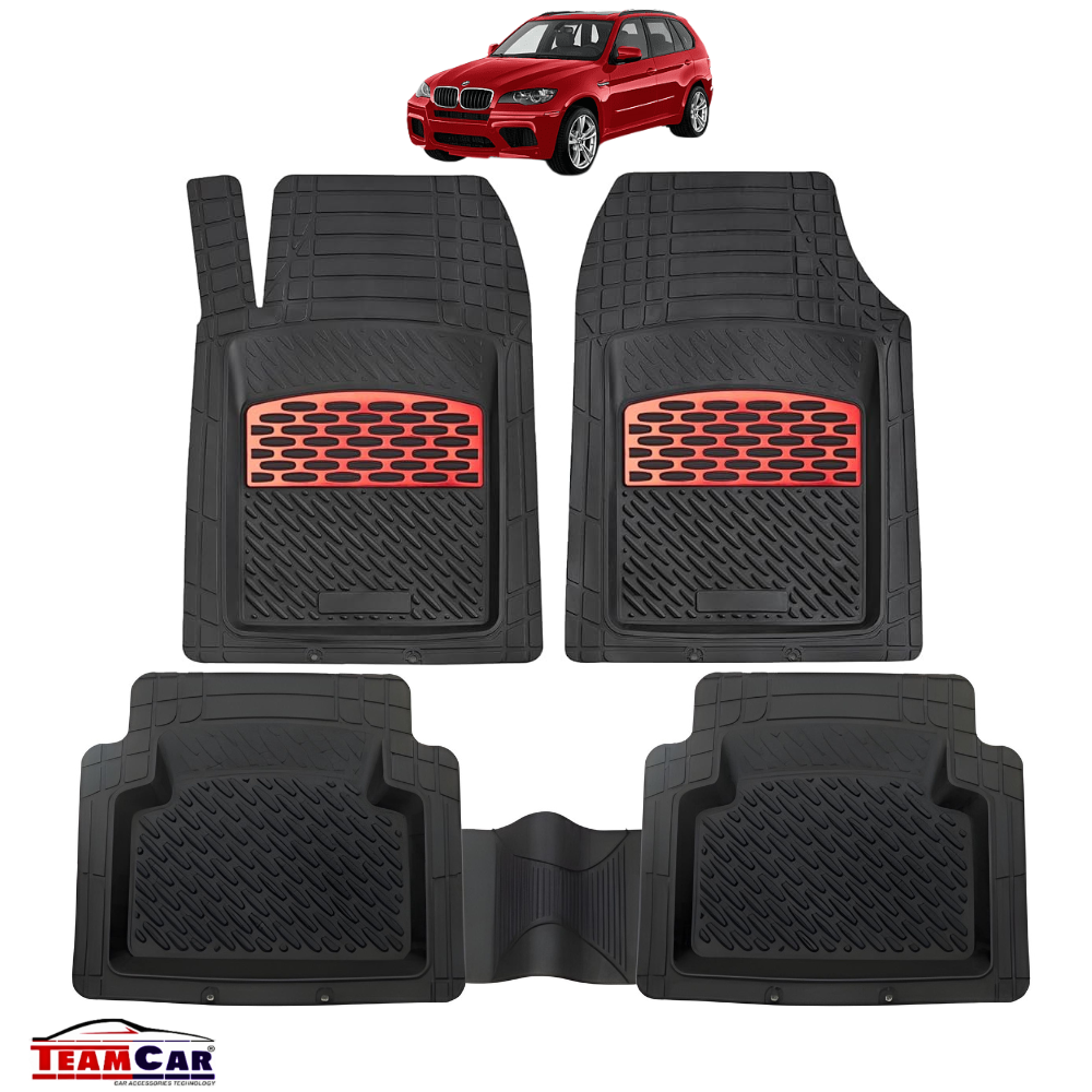 Covorase bmw x5 e70 back/red